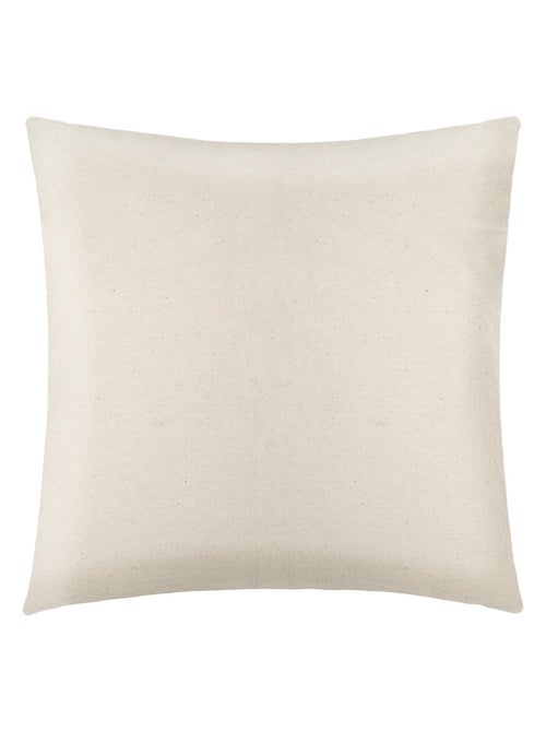 Housse de coussin géométrique en chenille - Kiabi