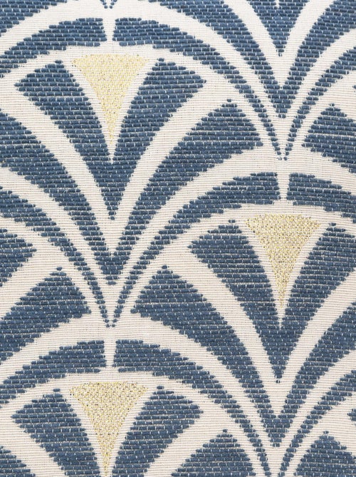 Housse de coussin géométrique en chenille - Kiabi