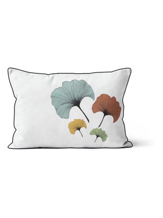Housse de coussin GINKGO, par Soleil d'Ocre