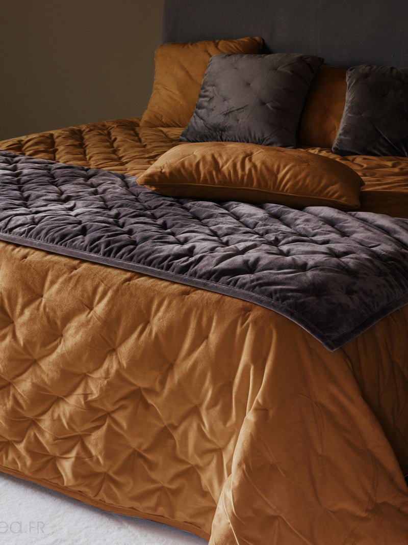 Housse de coussin GIPSY Camel - Kiabi