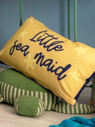 Housse de coussin Happy mermaid "Happyfriday"