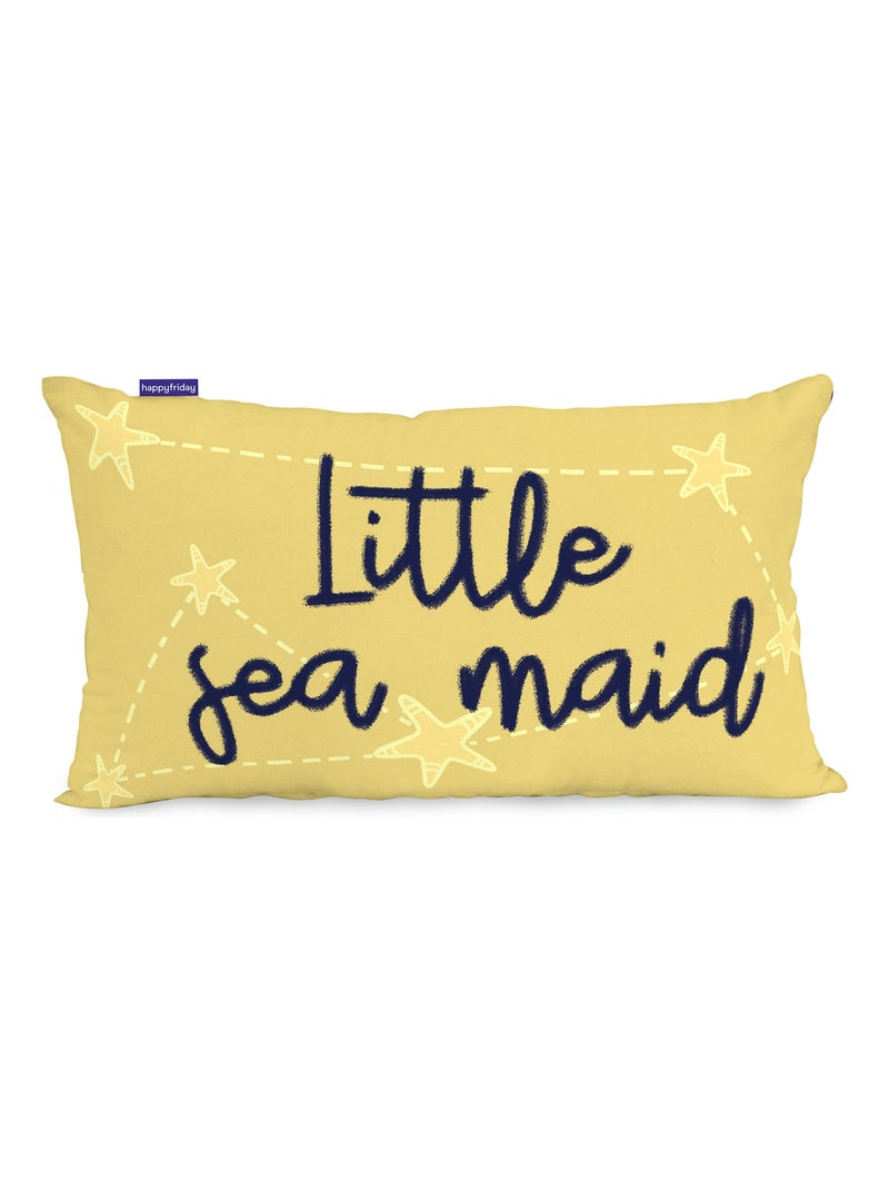 Housse de coussin Happy mermaid "Happyfriday" Blanc - Kiabi
