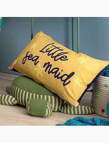 Housse de coussin happy mermaid "happyfriday