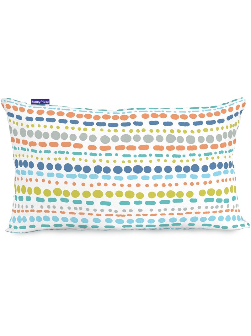 Housse de coussin Holidays "Happyfriday" Multicolore - Kiabi