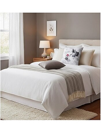 Housse de coussin Husky love