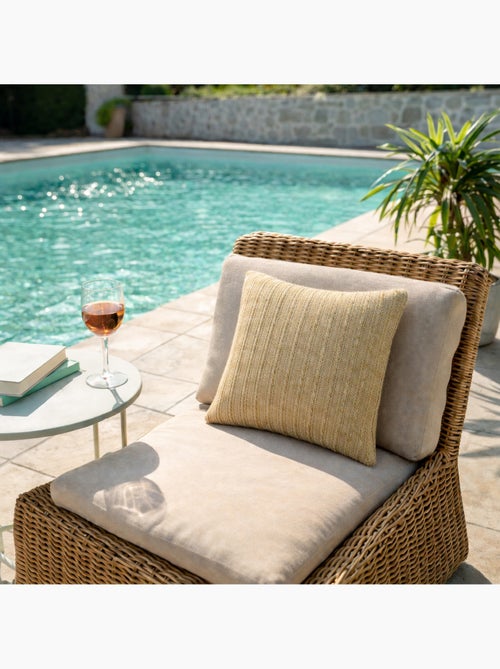 Housse de coussin imperméable pour extérieur FORMENTERA - Kiabi