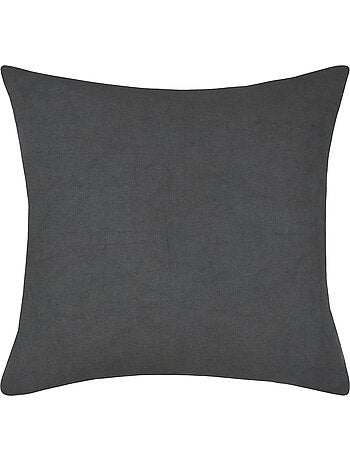 Housse de coussin imprimée motif léopard