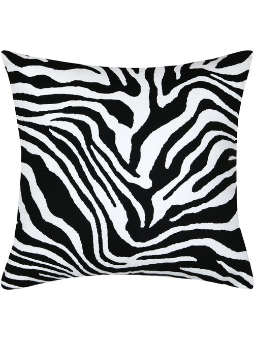 Housse de coussin imprimée motif zébré - Kiabi Housse de coussin imprimée motif zébré - Kiabi