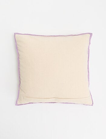 Housse de coussin imprimée