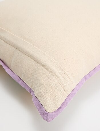 Housse de coussin imprimée