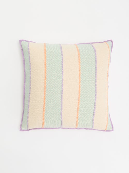 Housse de coussin imprimée - Kiabi