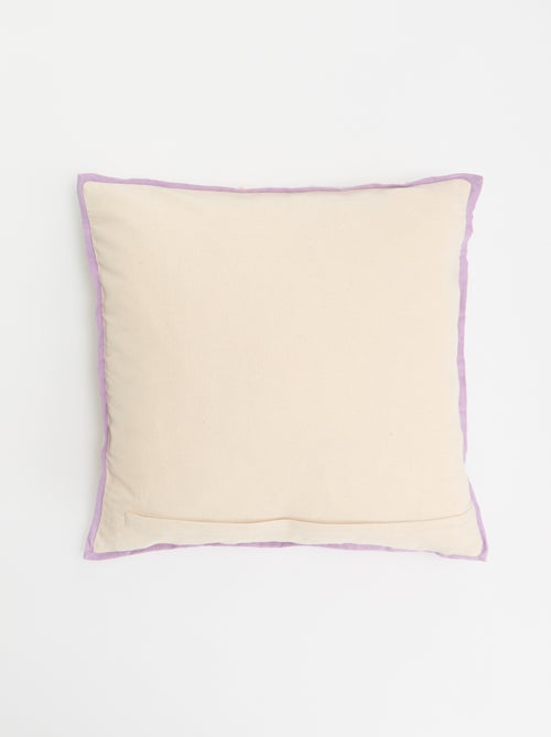 Housse de coussin imprimée - Kiabi