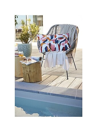 Housse de coussin Julianne déperlante et anti-UV
