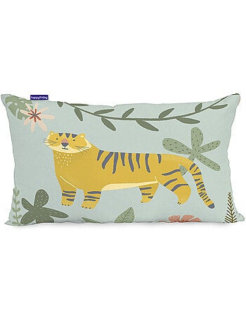 Housse de coussin jungle life "happyfriday