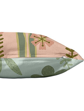 Housse de coussin jungle life "happyfriday