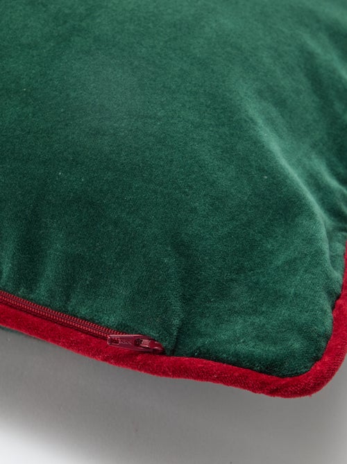 Housse de coussin 'Kiabi & Catherine Painvin' réversible coton - Kiabi