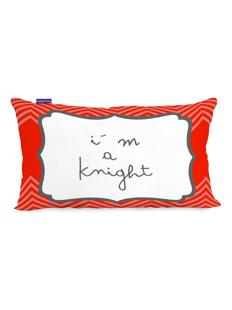 Housse de coussin Knight "Happyfriday" Blanc - Kiabi