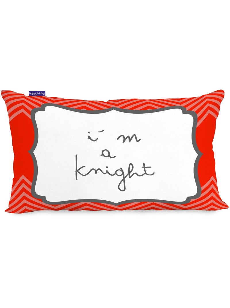 Housse de coussin Knight "Happyfriday" Multicolore - Kiabi