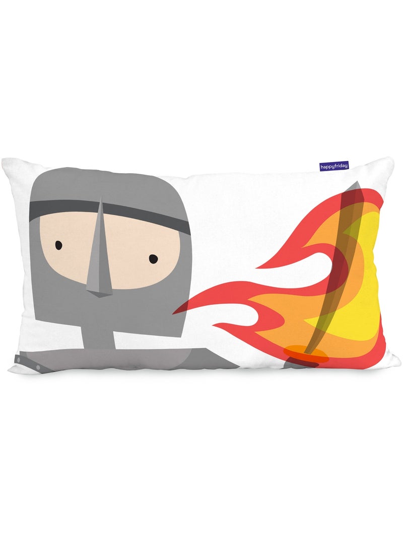 Housse de coussin Knight "Happyfriday" Multicolore - Kiabi