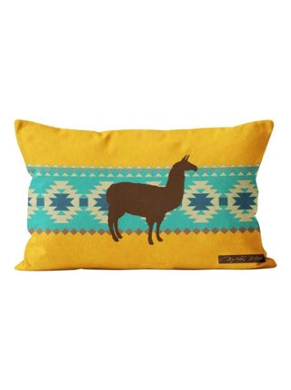 Housse de coussin LAMA, par Soleil d'Ocre