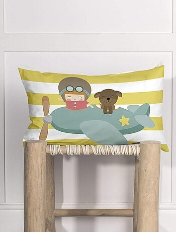 Housse de coussin Learning to fly "Happyfriday