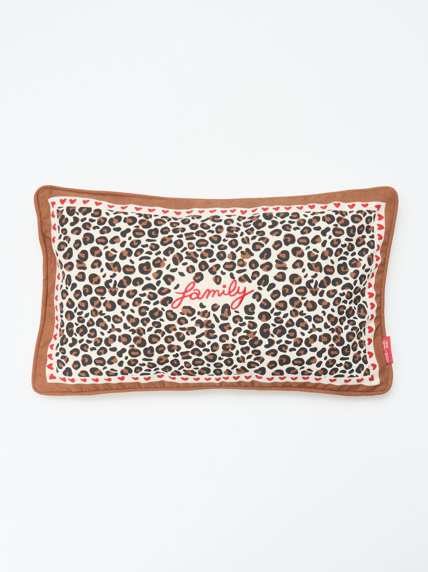 Housse de coussin léopard Agathe Sorlet x Kiabi - 30 x 50 cm