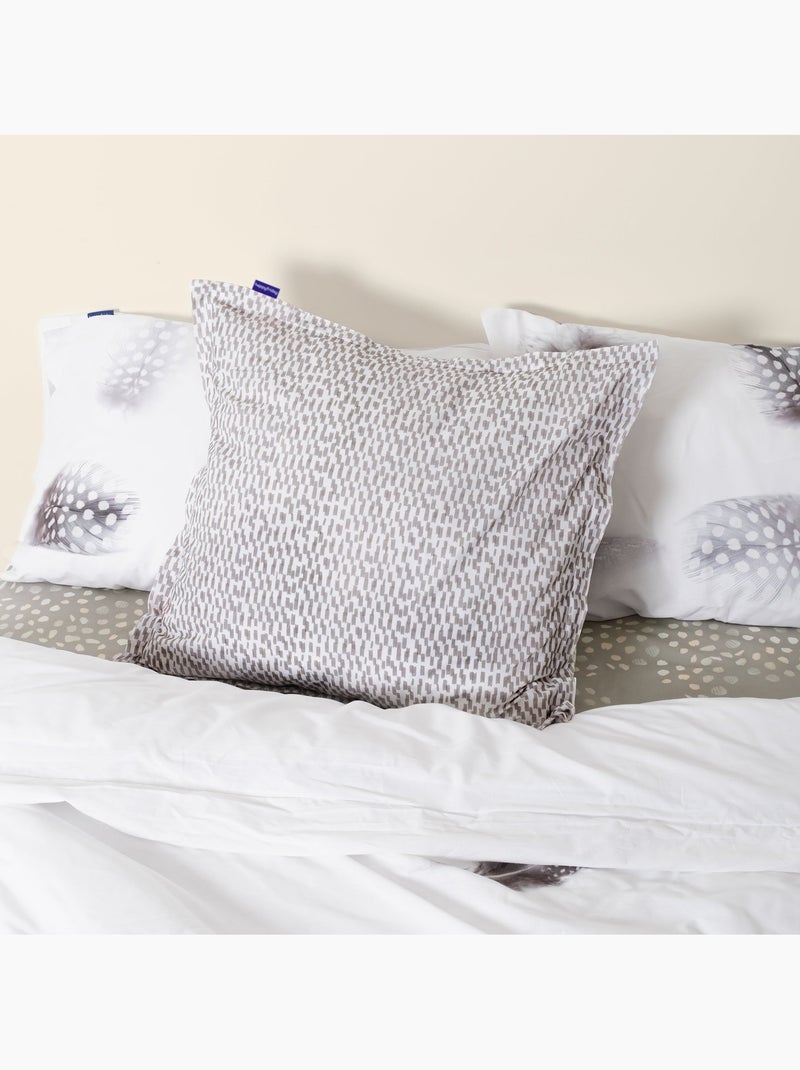 Housse de coussin Light "Happyfriday" Blanc - Kiabi