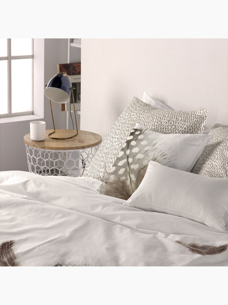 Housse de coussin Light "Happyfriday" Multicolore - Kiabi