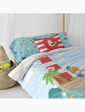 Housse de coussin lighthouse "happyfriday
