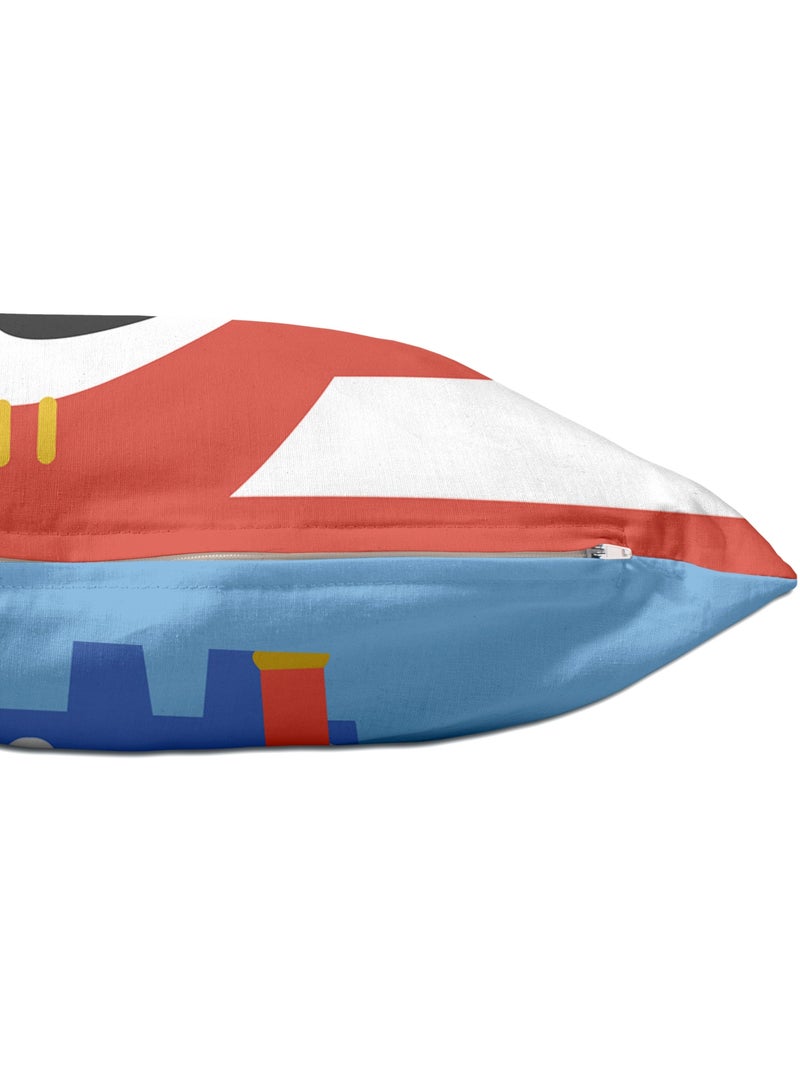 Housse de coussin Lighthouse "Happyfriday" Multicolore - Kiabi