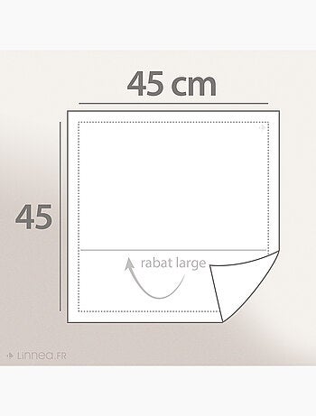 Housse de coussin lin et coton collection LUZIA