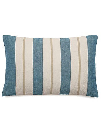 Housse de coussin lin et coton lavé JUNKO
