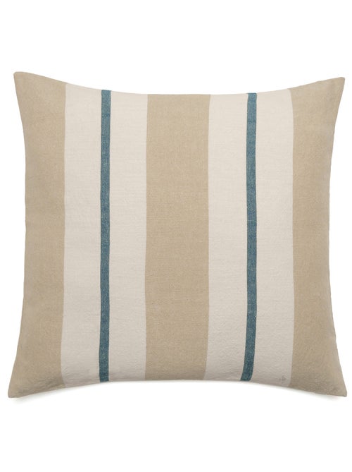 Housse de coussin lin et coton lavé JUNKO - Kiabi