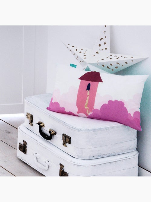 Housse de coussin Long braid "Happyfriday" - Kiabi