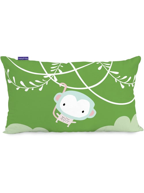 Housse de coussin Macaque "Happyfriday" - Kiabi