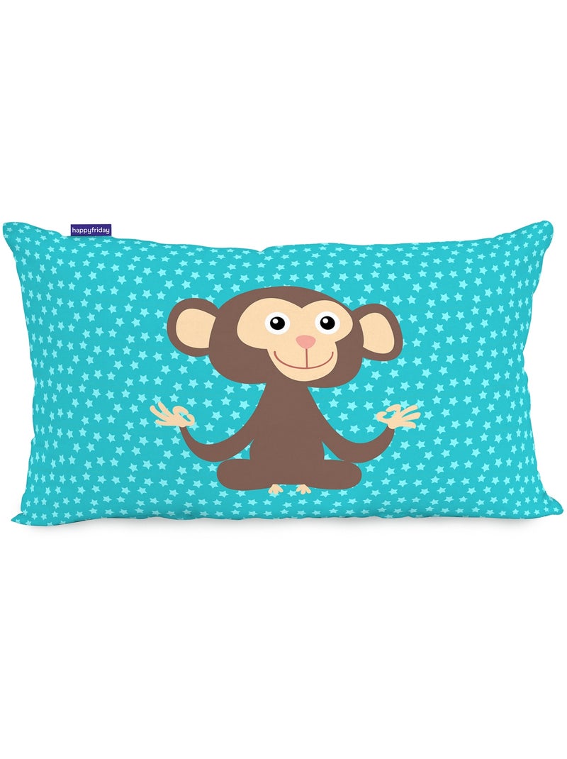 Housse de coussin Magic rug "Happyfriday" Blanc - Kiabi