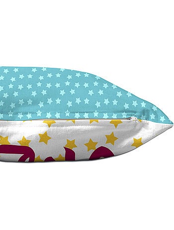 Housse de coussin magic rug "happyfriday
