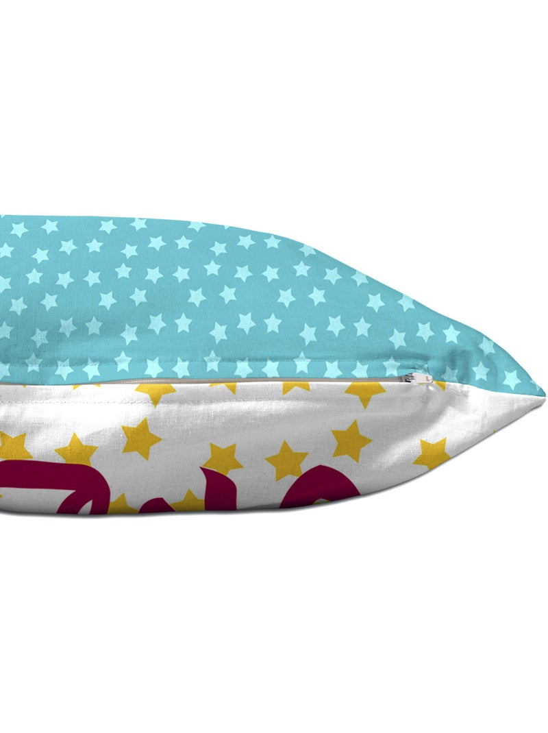 Housse de coussin Magic rug "Happyfriday" Multicolore - Kiabi
