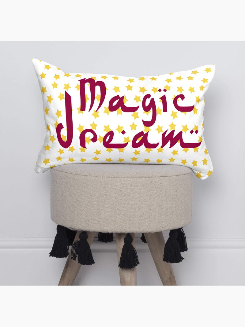 Housse de coussin Magic rug "Happyfriday" Multicolore - Kiabi