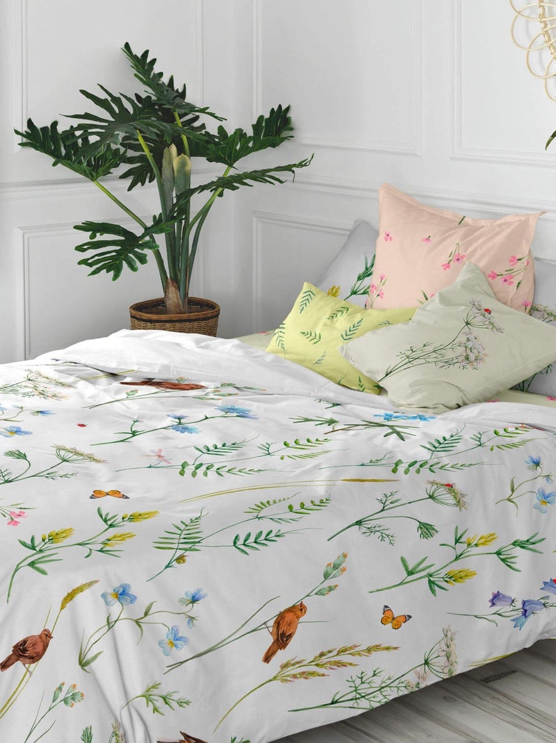 Housse de coussin Manarola "Happyfriday" Blanc - Kiabi