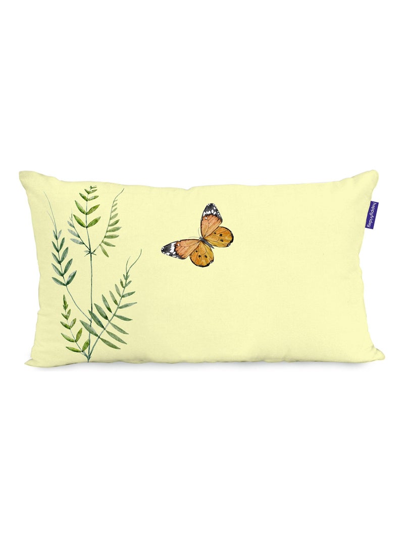 Housse de coussin Manarola "Happyfriday" Blanc - Kiabi