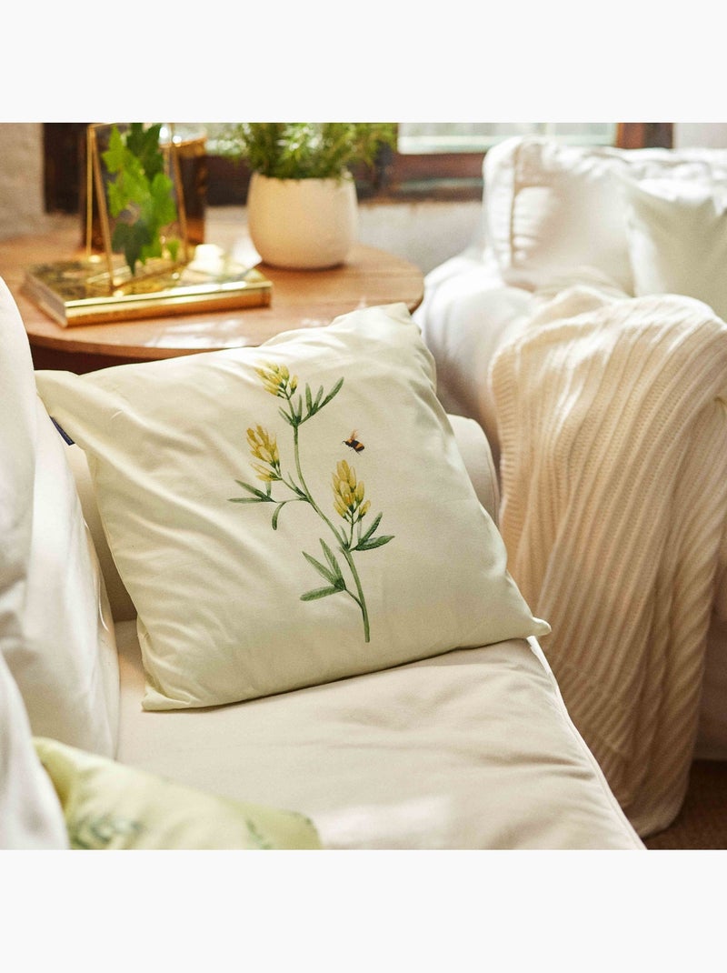 Housse de coussin Manarola "Happyfriday" Blanc - Kiabi