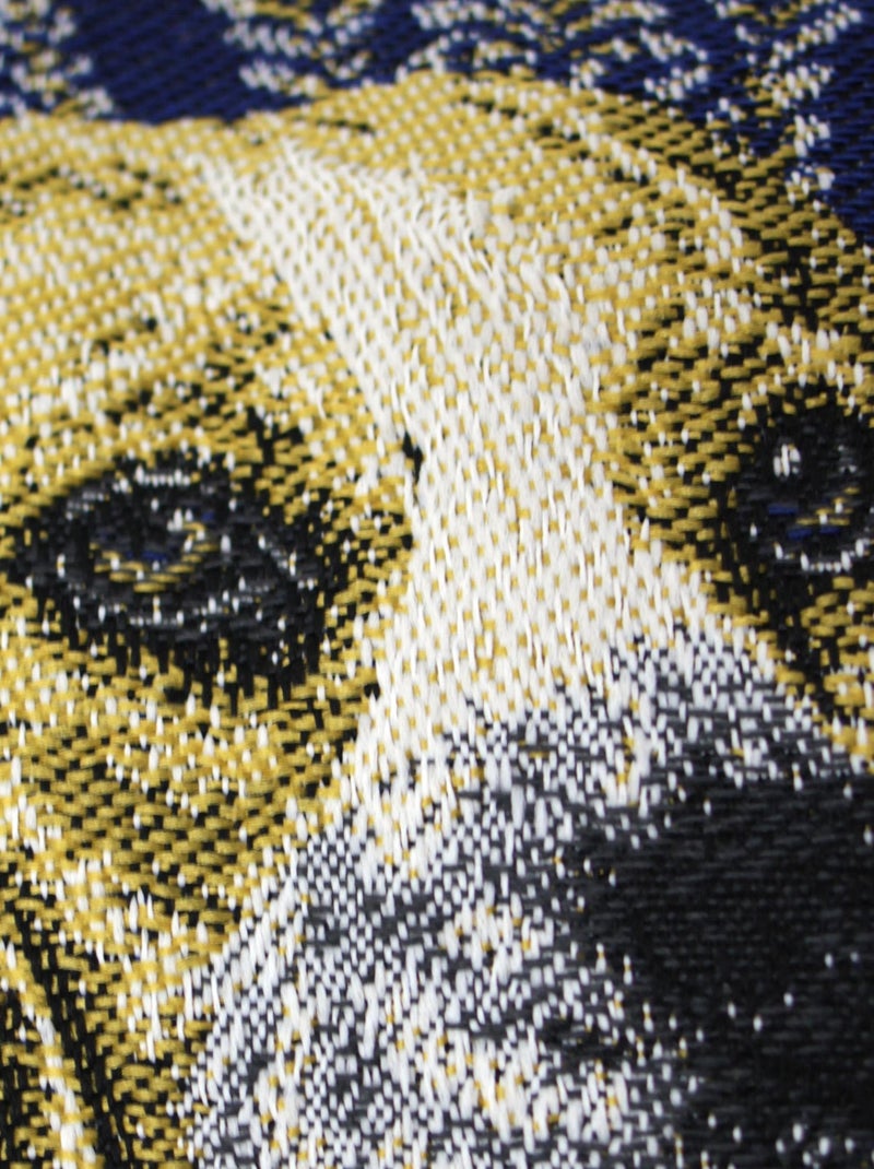Housse de coussin MARÉCHAL Bleu impérial - Kiabi
