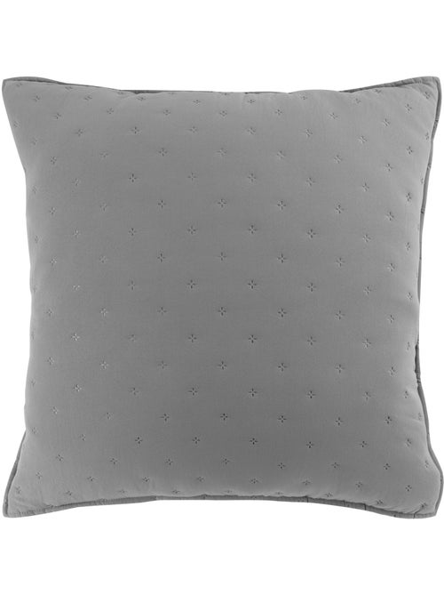 Housse de coussin microfibre bicolore Mellow chic - Kiabi Housse de coussin microfibre bicolore Mellow chic - Kiabi