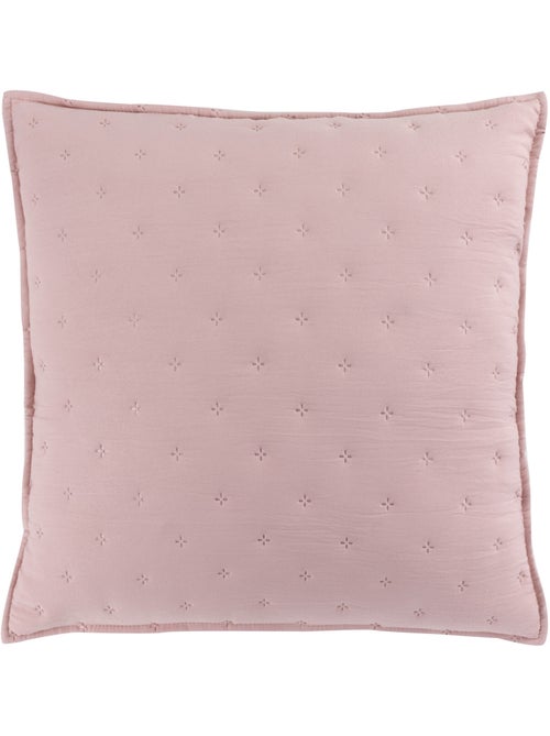 Housse de coussin microfibre bicolore Mellow chic - Kiabi Housse de coussin microfibre bicolore Mellow chic - Kiabi