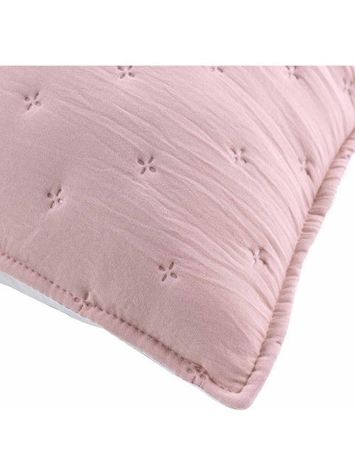 Housse de coussin microfibre bicolore Mellow chic - Kiabi Housse de coussin microfibre bicolore Mellow chic - Kiabi