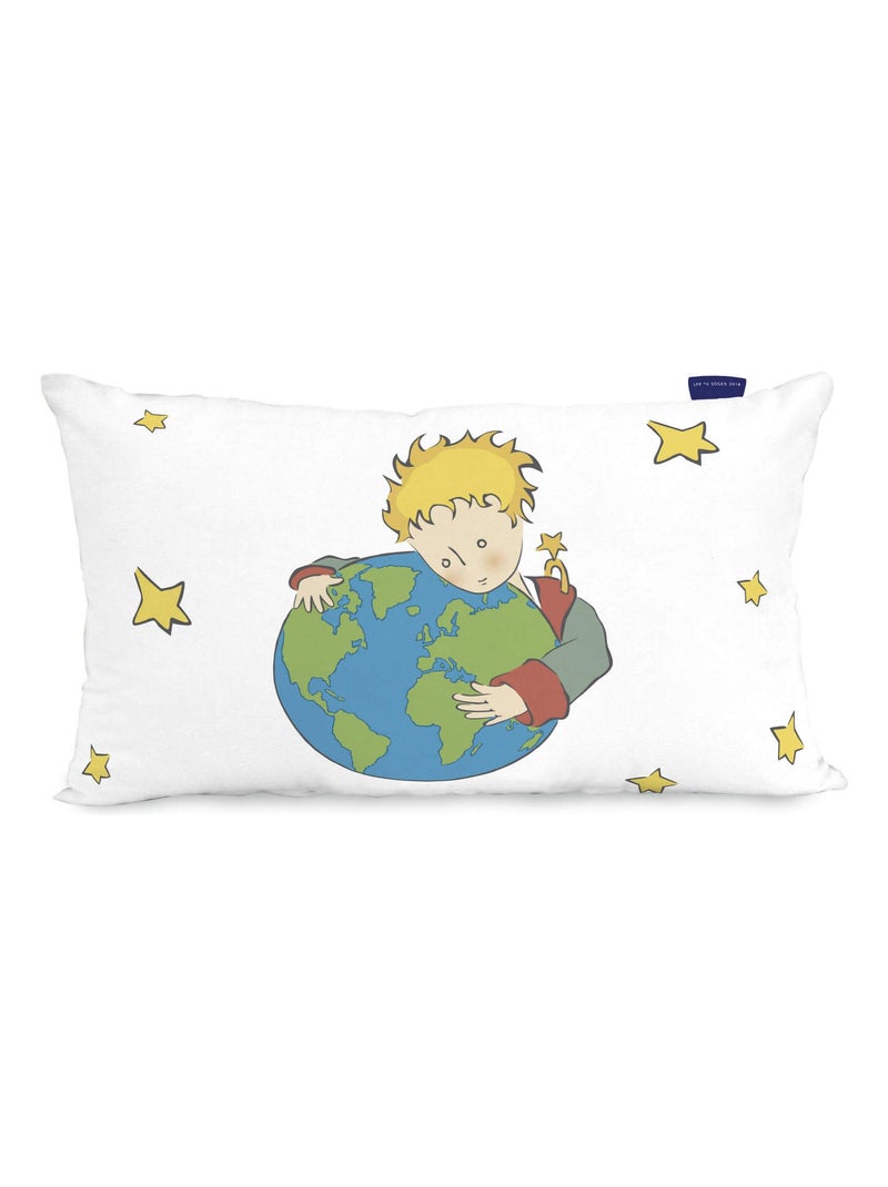 Housse de coussin Migration "Happyfriday" Blanc - Kiabi