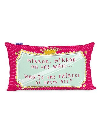 Housse de coussin Mirror mirror "Happyfriday