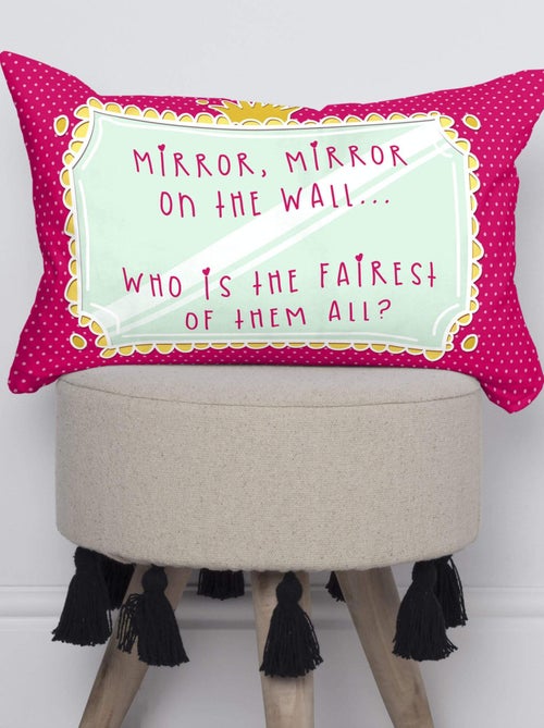 Housse de coussin Mirror mirror "Happyfriday" - Kiabi