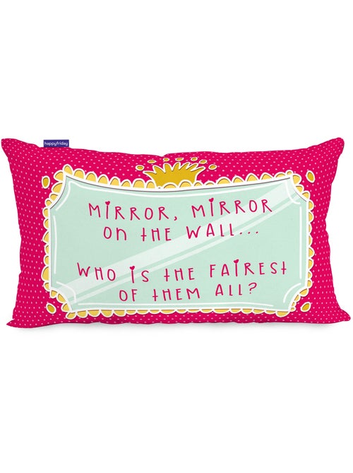 Housse de coussin Mirror mirror "Happyfriday" - Kiabi